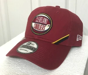 $32 CLEVELAND CAVALIERS DRAFT DÍA SOMBRERO nueva era 9twenty papá gorra marrón uno para todos - Imagen 1 de 8