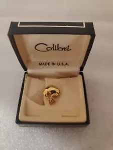 Colibri Tie Tack,Football Helmet Gold Tone.The Perfect Gift for football lovers. - Picture 1 of 6