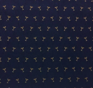 FABRICUT SCOSSO E MESCOLATO CON UN TOCCO BLU NAVY TESSUTO MARTINI DA CANTIERE 54"W - Foto 1 di 5