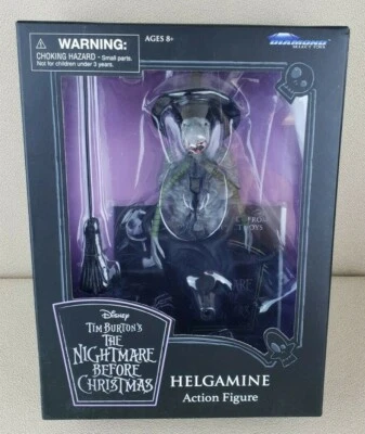 Tim Burton’s The Nightmare Before Christmas HELGAMINE Action Figure Rare - Изображение 1 из 4