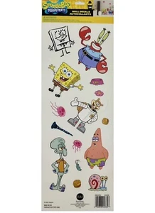 SpongeBob Squarepants Removable Peel & Stick Wall Decals Kids Room Nursery Decor - Picture 1 of 1
