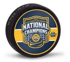 2023 NCAA FROZEN FOUR COLLECTOR HOCKEY PUCK CONGRATULATIONS QUINNIPIAC BOBCATS !