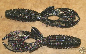 Remolque Yo Mama SA Special Bass Plastic Creature Cebo 4" bolsa de 50 unidades gusanos a granel - Imagen 1 de 3