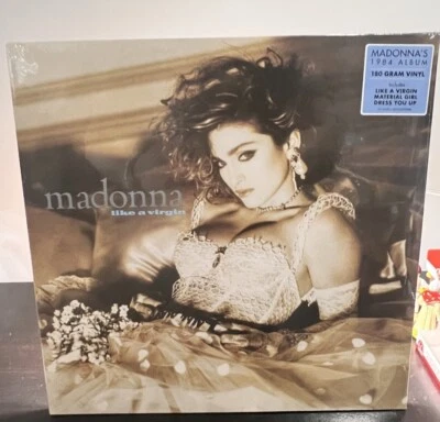 NEW LP MADONNA Like A Virgin Album 1984 SIRE Vinyl Sealed 2016 Reissue 180 Gram - Image 1 of 4