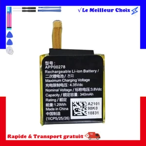 Pour Apack APP00278 remplacement de batterie de montre 340 mAh - Zdjęcie 1 z 3