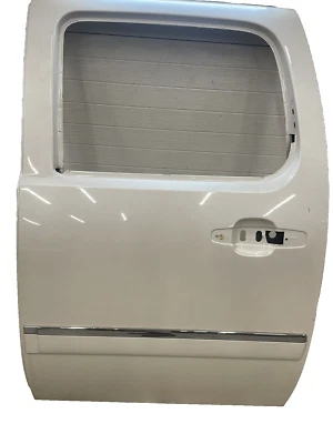 -LH REAR Door Shell PASSENGER SIDE Pearl White 2007-2014 GMC Yukon XL Suburban - Image 1 of 4