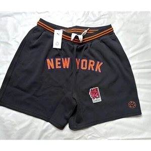 New York knicks Puma x Rhuigi Basketball Shorts Men's Small 539496-01 Black - Picture 1 of 10