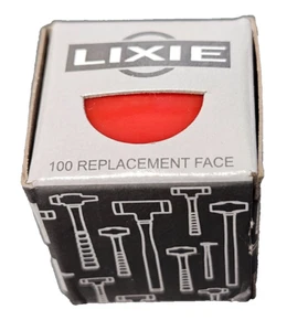Lixie 100T 1" Medium Hard Replacement Hammer Tip Red Color - Picture 1 of 9