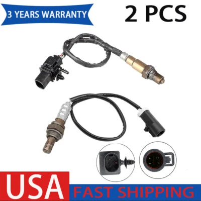 Sensor de oxígeno aguas arriba+aguas abajo 2 piezas para Lincoln MKS MKT 2010 3,5 L V6 turboalimentado Foto 1 de 4