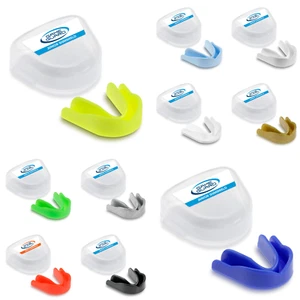 10 x GAME GUARD Adult/Junior Mouth Guard, Gum shield, Boxing, Hockey,Rugby MMA - Picture 1 of 18