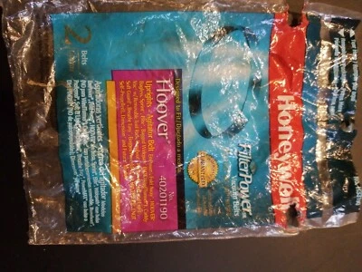 Barredora Honeywell Hoover H33190 REPUESTO VERTICAL ASPIRADORA 2 CORREAS 40201190 abierta Foto 1 de 4