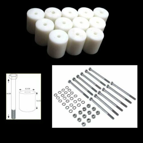 NEW 3" Body Lift Kits For Mitsubishi Pajero Shogun Montero 4 Door 1982-1999 - Imagem 1 de 4