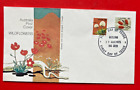 1975 Australian Wildflowers Set Of 2 Stamps First Day Cover Free Postage 