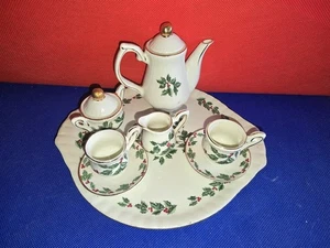 Mini juego de té navideño vintage Formalities by Baum A60 - Imagen 1 de 8