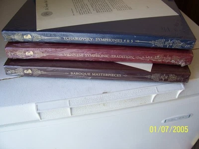 100 Greatest All Time Franklin Mint LPs - Tchaikovsky Viennese Baroque 3 SEALED - Image 1 of 3