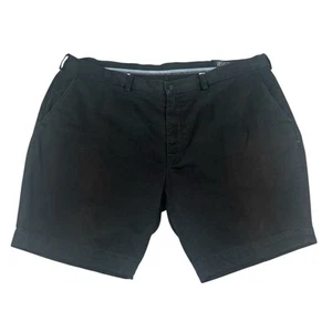 Vintage Polo Ralph Lauren Shorts Herren 42 klassische Passform 9" Chino schwarz Baumwolle Y2K - Bild 1 von 15