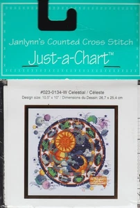 Celestial by JanLynn Just-A-Chart cross stitch pattern - Picture 1 of 1