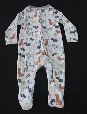 Copper Pearl Baby's Zip-Up Lightweight Footie Pajama EH6 Rufus Size 0-3M NWT - Image 1 of 3