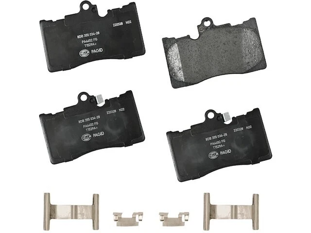 Juego de pastillas de freno delanteras para Lexus IS300 2016-2020 2017 2018 2019 VQ239RR Foto 1 de 1