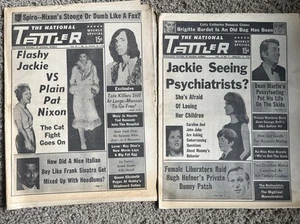National Tattler Boulevardpresse 1969, Jackie O, Manson, Hollywood & Sex +S/W Bilder - Bild 1 von 13