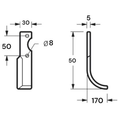 ERSATZTEIL HACKE FRÄSE MOTORHACKE TYP GOLD. DIESSE DS31-CICALA ARCO-ELIC.... - Bild 1 von 2
