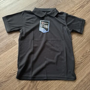 Schwarzes kurzärmliges geknöpftes Kinderhemd Größe XS (5/6) von Premium Wear Neu mit Etikett - Bild 1 von 7