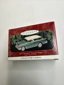 Vintage 1955 Chevrolet Nomad Wagon Ornament Hallmark Keepsake 1999 - Picture 1 of 3