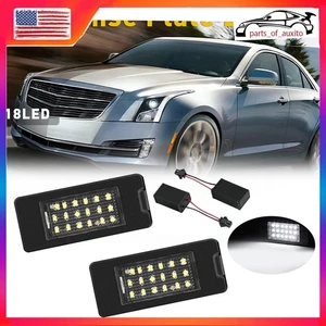 2x 18-SMD LED White License Plate Light For 2010-2019 Cadillac CTS XTS SRX ATS - Picture 1 of 12