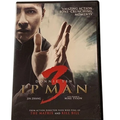 Ip Man 3 DVD Donnie Yen Mike Tyson Action Martial Arts Film Foto 1 de 3
