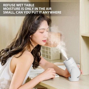Portable Mini Humidifier Automatic Head Shaking Spray USB Cool Mist Humidifier - Picture 1 of 18