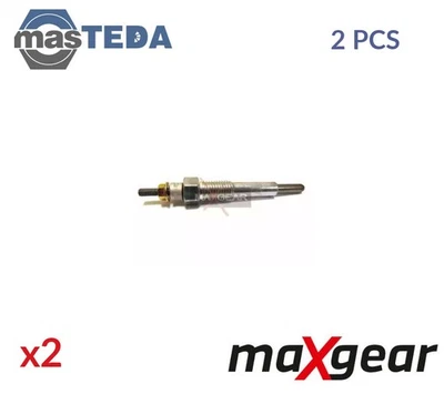 66-0022 ENGINE GLOW PLUGS MAXGEAR 2PCS FOR ISUZU GEMINI,TROOPER II 1.5L,3.1L - Image 1 of 4