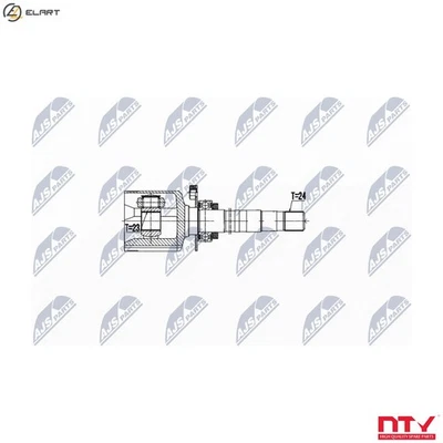 JOINT KIT DRIVE SHAFT NPW-FT-074 FOR ALFA ROMEO FIAT GRANDE/PUNTO LANCIA MITO - Image 1 of 4