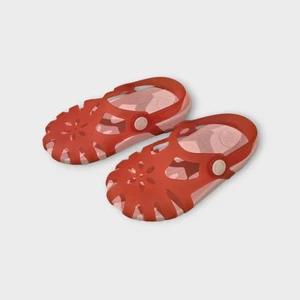 Crocs Isabella Rubber Water Shoes Sandals Girls Kids Size C 10 Deep Pink - Picture 1 of 8