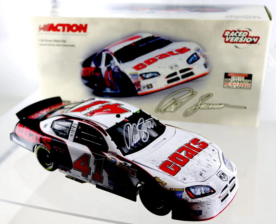 Reed Sorenson  #41 2005 Charger  1-24th scale diecast. Signed - Image 1 of 3