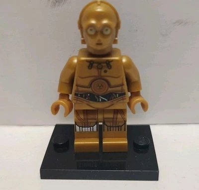 Lego Star Wars C-3PO Minifigure from set 75397 (Jabba's Sail Barge) Clean VGC - Image 1 of 4