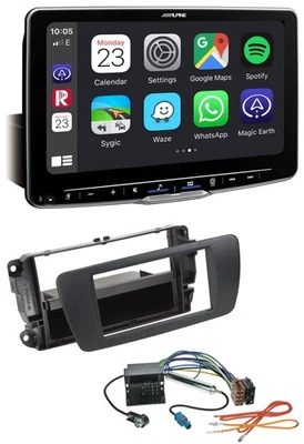 Alpine Bluetooth MP3 USB DAB Autoradio für Seat Ibiza 6J ab 08 nitschwarz AN1 - Bild 1 von 4