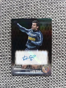 Luis Figo Autograph Auto Black /10 - Topps Stadium Club Chrome 2022/2023 Inter  - Bild 1 von 4
