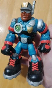 Figura de acción Mattel Rescue Heroes 1999 modelo 77459 - policía - Imagen 1 de 6