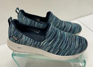 Zapatos informales cómodos Sketchers goga max goflex azul marino talla 8 - Imagen 1 de 12