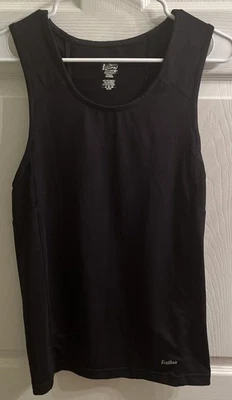 Camiseta sin mangas Eastbay Evapor L grande negra baloncesto fútbol para hombre Foto 1 de 4