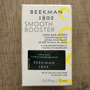 Beekman 1802 Smooth Booster Willow Bark Exfoliating Serum 15 ml / 0.5 oz (SH7) - Picture 1 of 6