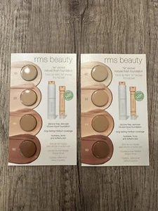 2 x RMS Beauty “re” Evolve Natural Finish Foundation SAMPLES - Picture 1 of 2