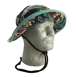 WEST COAST Surf Shop Tropical Floral Cubo Sombrero Cordón L/XL Multicolor - Imagen 1 de 9