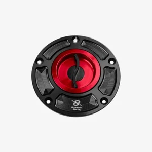 Bonamici Red Aluminum Tank Cap to fit Honda CBR 650 2015-2023 - Picture 1 of 2