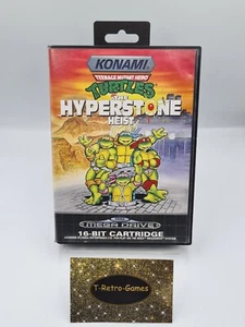Sega Mega Drive Turtles The Hyperstone Heist con embalaje original + instrucciones Multi Language - Imagen 1 de 12