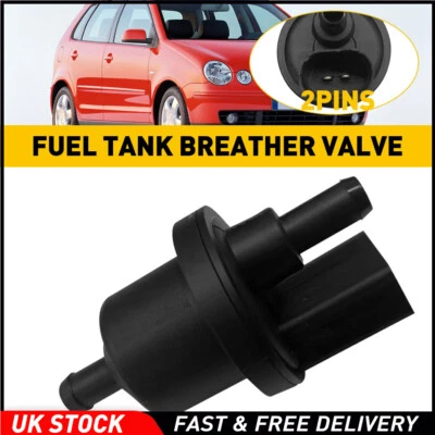 Evap Emission Canister Purge Valve For Audi A1 8X A3 8P VW Golf Caddy 6QE906517A - Image 1 of 4
