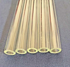 Pyrex  Glass Blowing 11- 12" Long 20 Tubes 12 mm OD 8 mm ID 2mm Thick Sharp Cut
