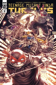 TEENAGE MUTANT NINJA TURTLES #125 SANTOLOUCO (1:10) IDW PU COMICS STOCK IMG - Picture 1 of 1