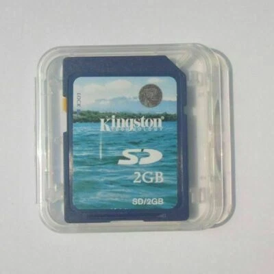 Kingston 2GB SD Class 2 Standard Blue Secure Digital Memory Card for camera - Image 1 of 4