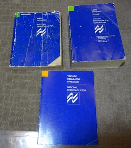 Lot of 3 National Semiconductor IC Data Books 1977, 1980, 1984 - Picture 1 of 2